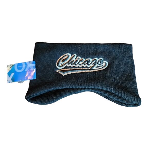 Headband Ear Warmer with Chicago Patch - Picture 2 of 4